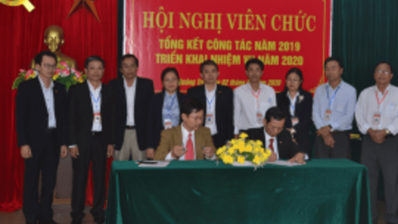 Hội nghị viên chức và Hội nghị tổng kết công tác xây dựng Đảng năm 2019