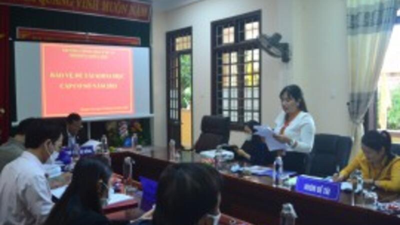 Trường Chính trị Lê Duẩn tổ chức nghiệm thu đề tài khoa học cấp cơ sở năm 2021